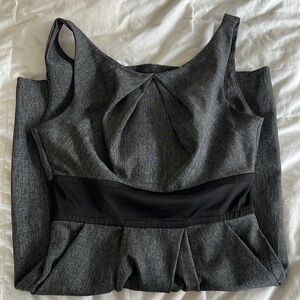 Black cocktail / business / office dress with pockets, size 9 by teeze me